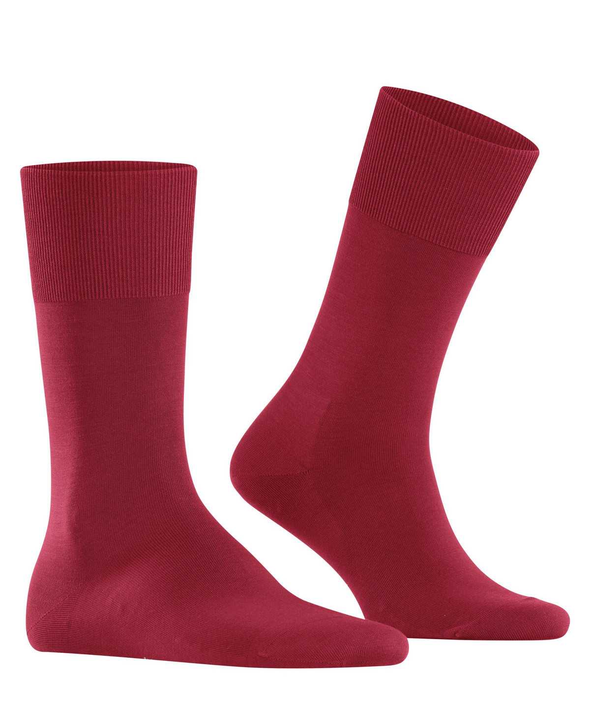 Calzini Uomo Falke ClimaWool Socks Rosse | POBQ43091