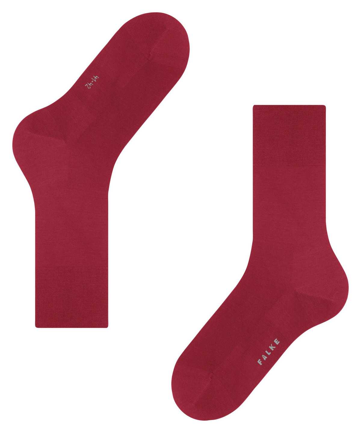 Calzini Uomo Falke ClimaWool Socks Rosse | POBQ43091