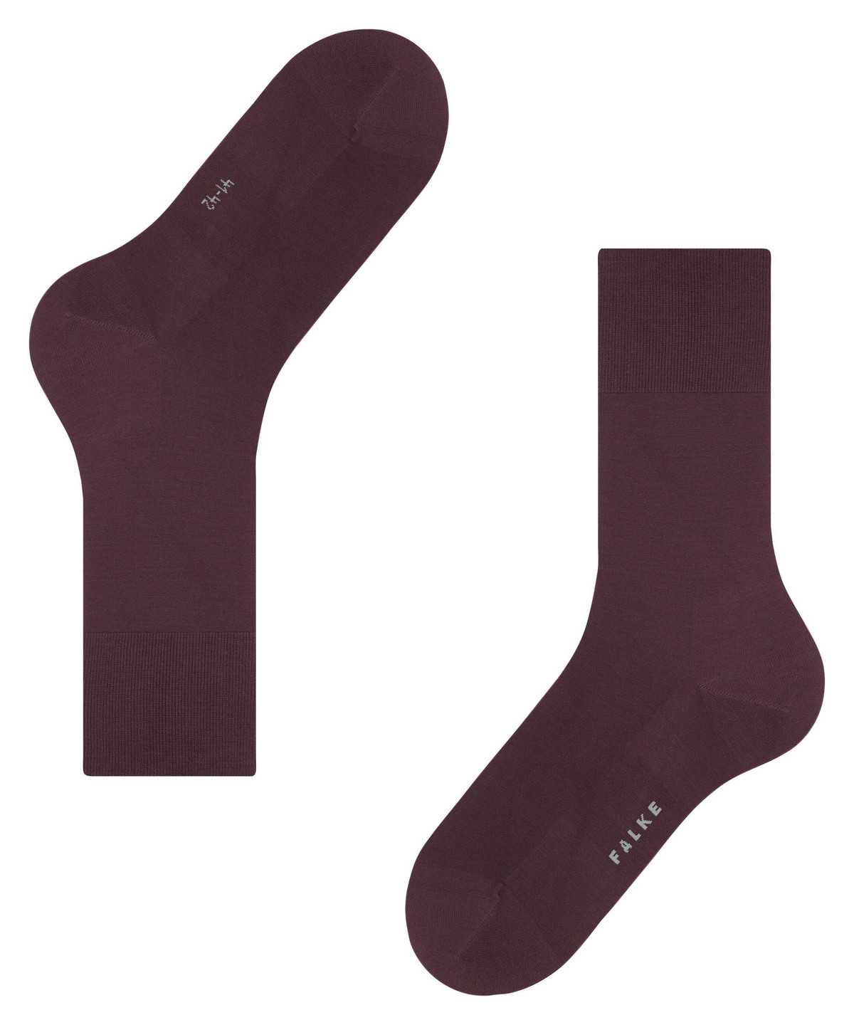 Calzini Uomo Falke ClimaWool Socks Rosse | KTPS48601