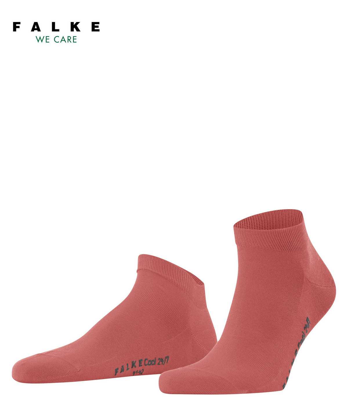 Calzini Uomo Falke Cool 24/7 Sneaker socks Rosse | BAWM02834