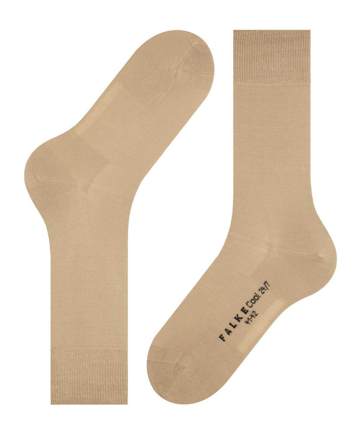 Calzini Uomo Falke Cool 24/7 Socks Beige | KWZM35402