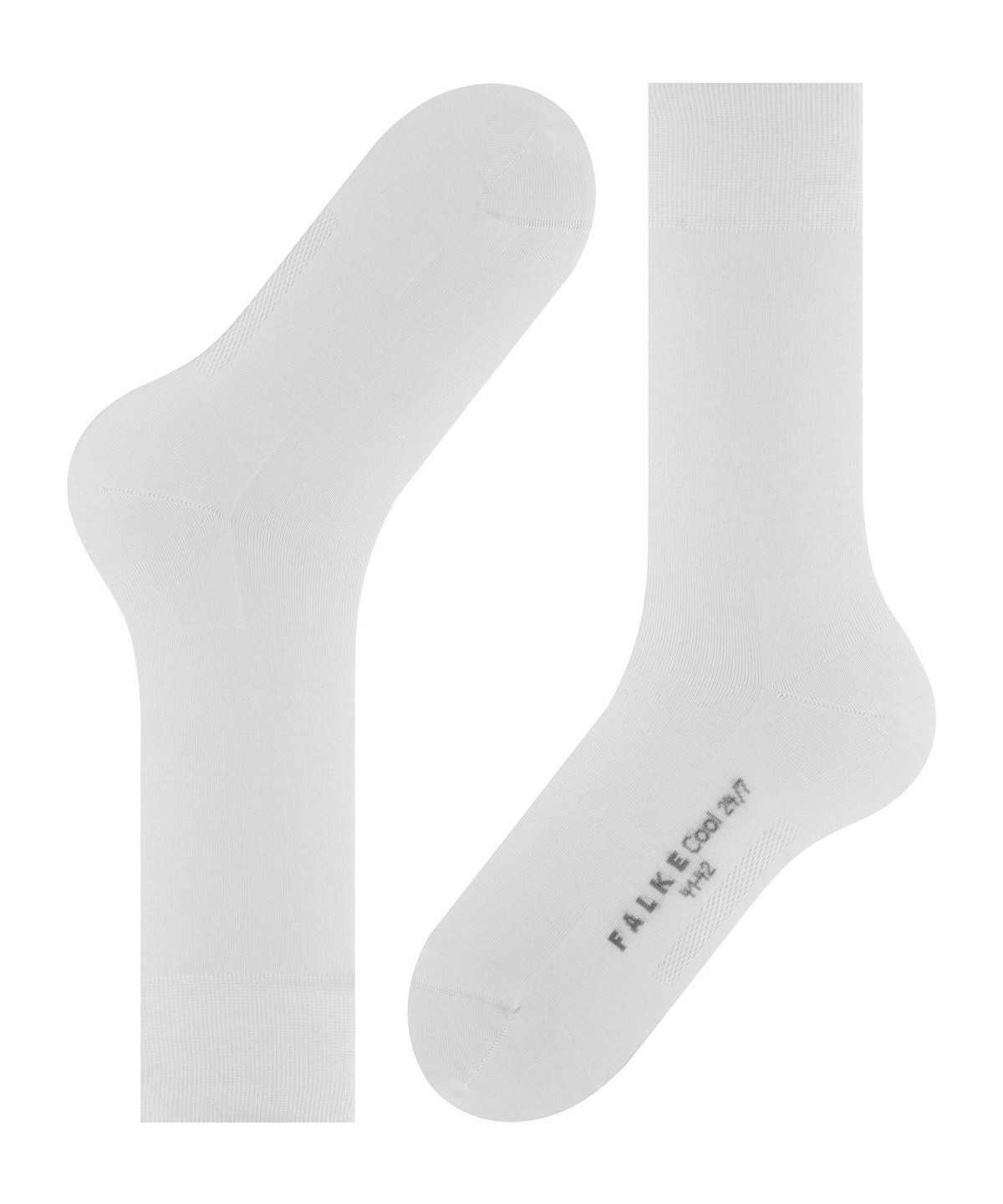 Calzini Uomo Falke Cool 24/7 Socks Bianche | AHTV47691