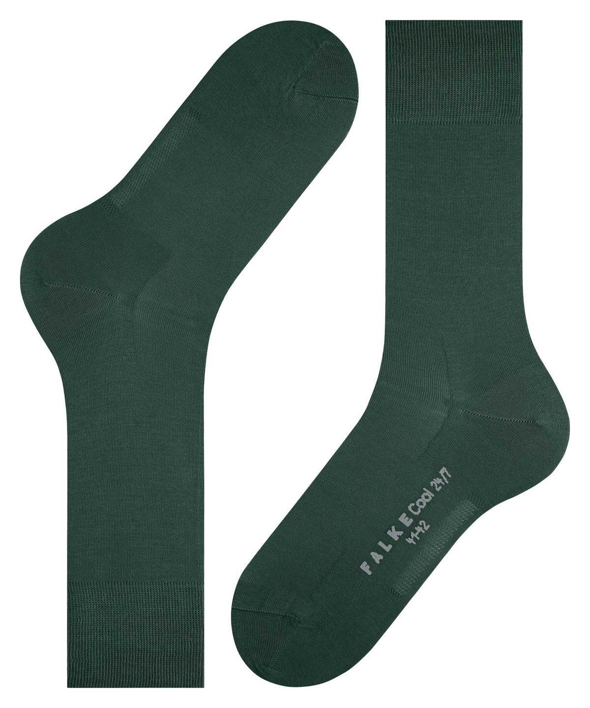 Calzini Uomo Falke Cool 24/7 Socks Verdi | KWOE50147