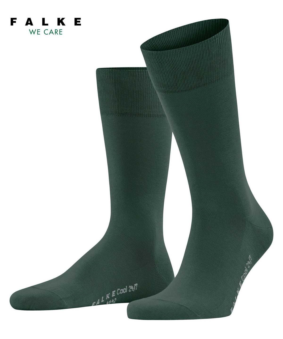 Calzini Uomo Falke Cool 24/7 Socks Verdi | KWOE50147