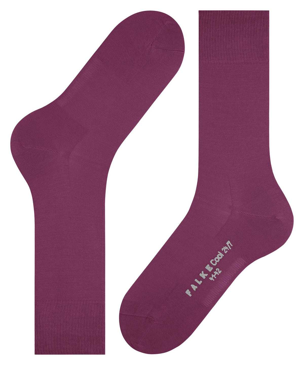 Calzini Uomo Falke Cool 24/7 Socks Viola | BQRT36901