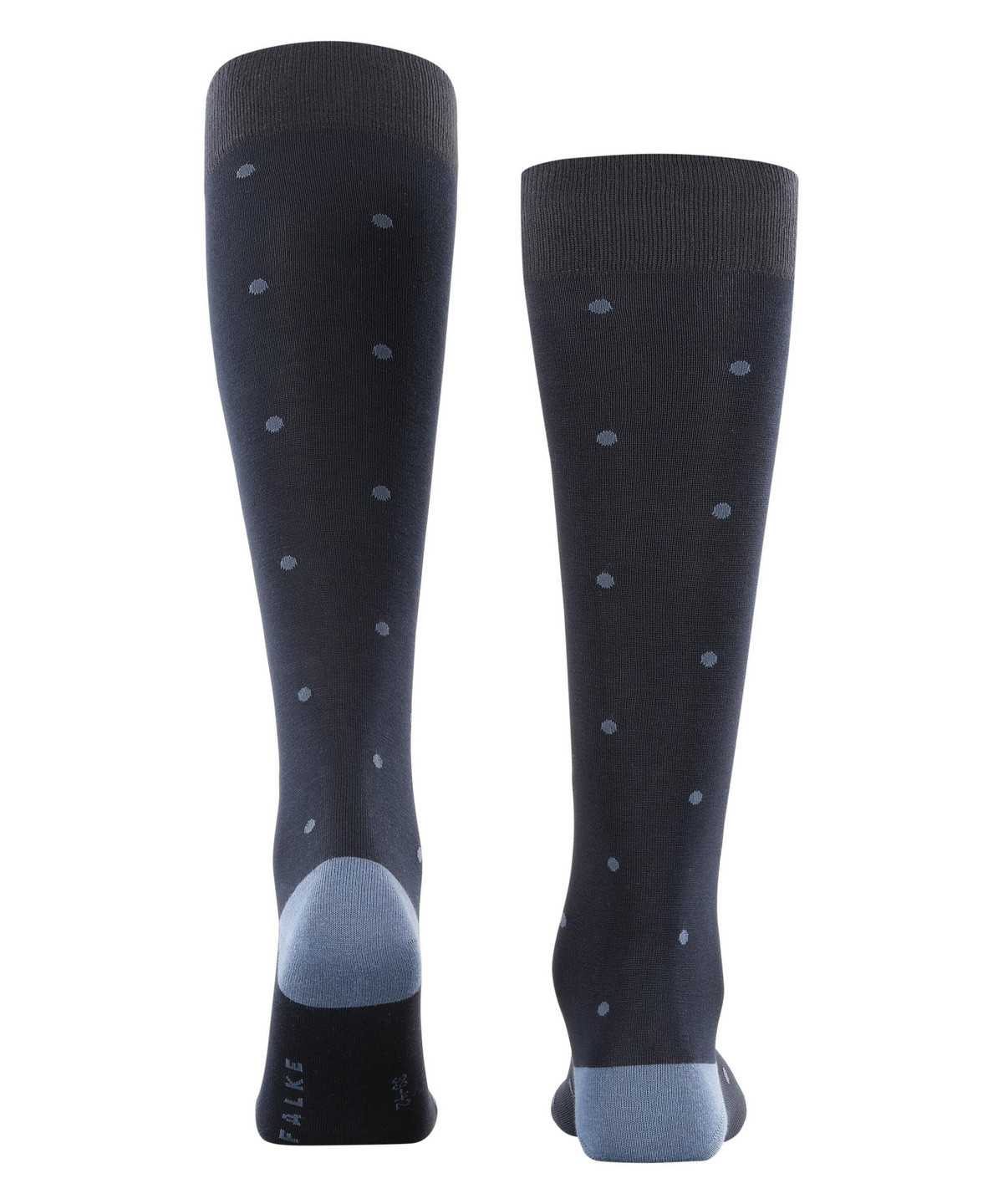 Calzini Uomo Falke Dot Knee-high Socks Blu | OPFA60582