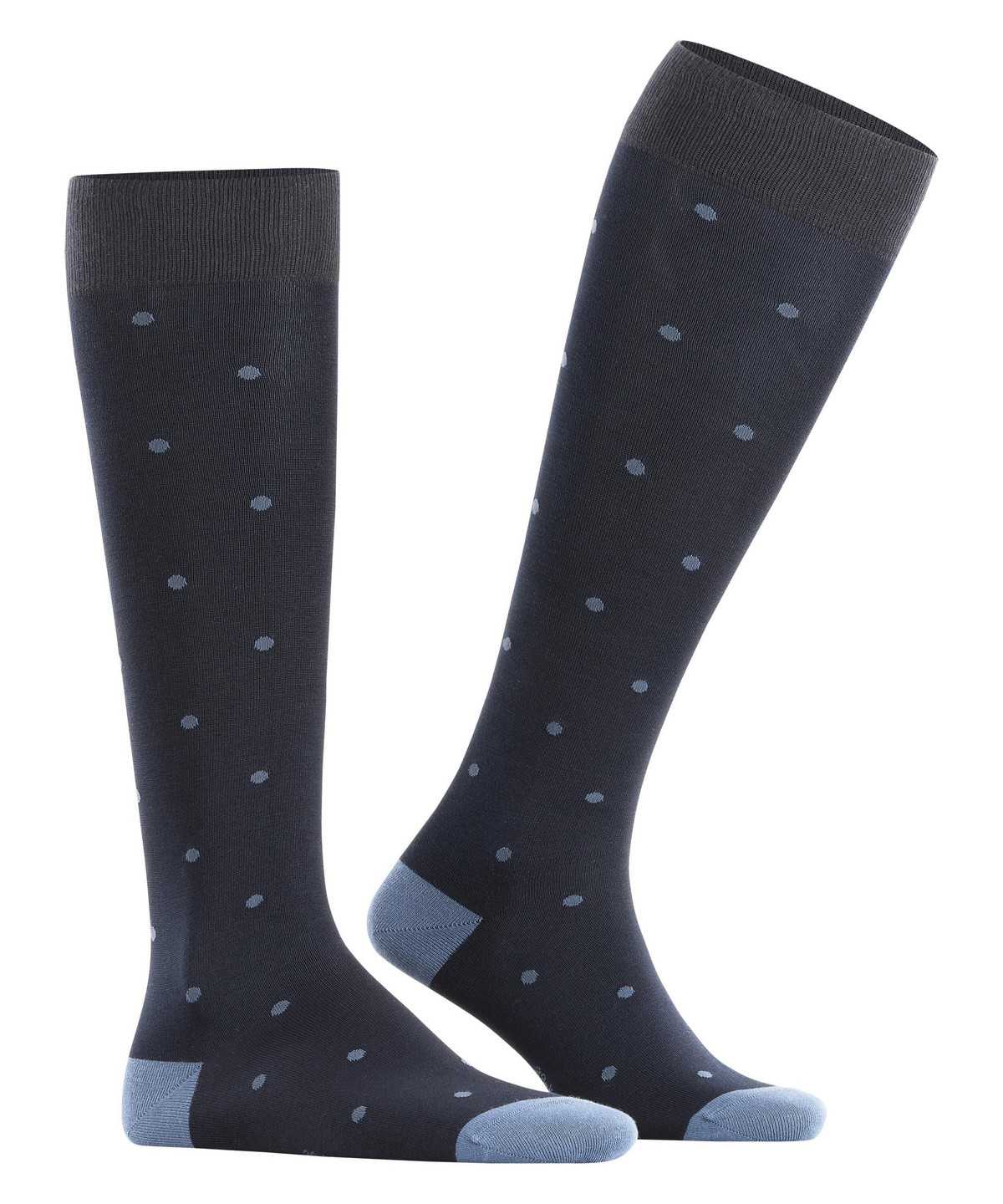 Calzini Uomo Falke Dot Knee-high Socks Blu | OPFA60582