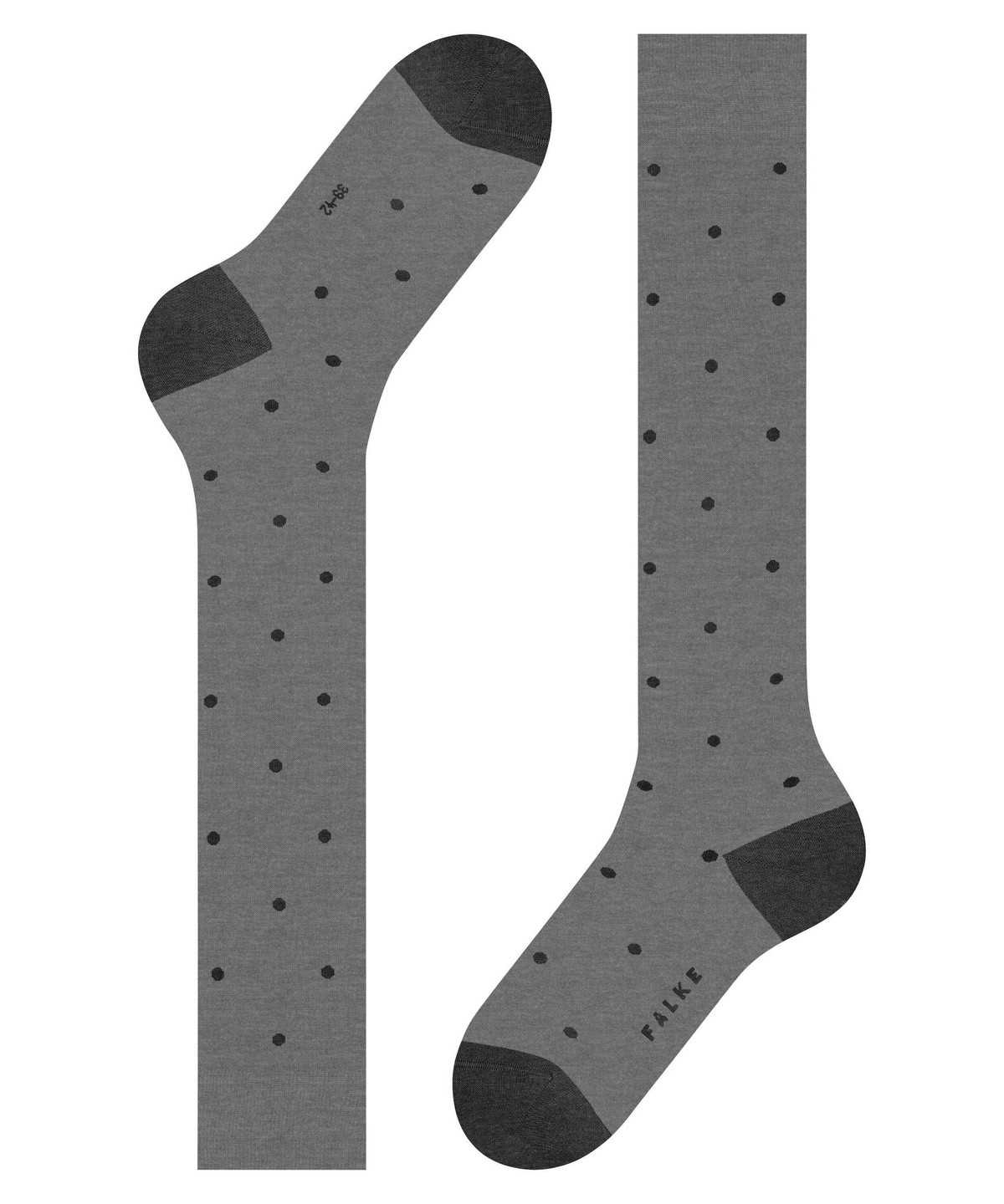 Calzini Uomo Falke Dot Knee-high Socks Grigie | NQMG57348