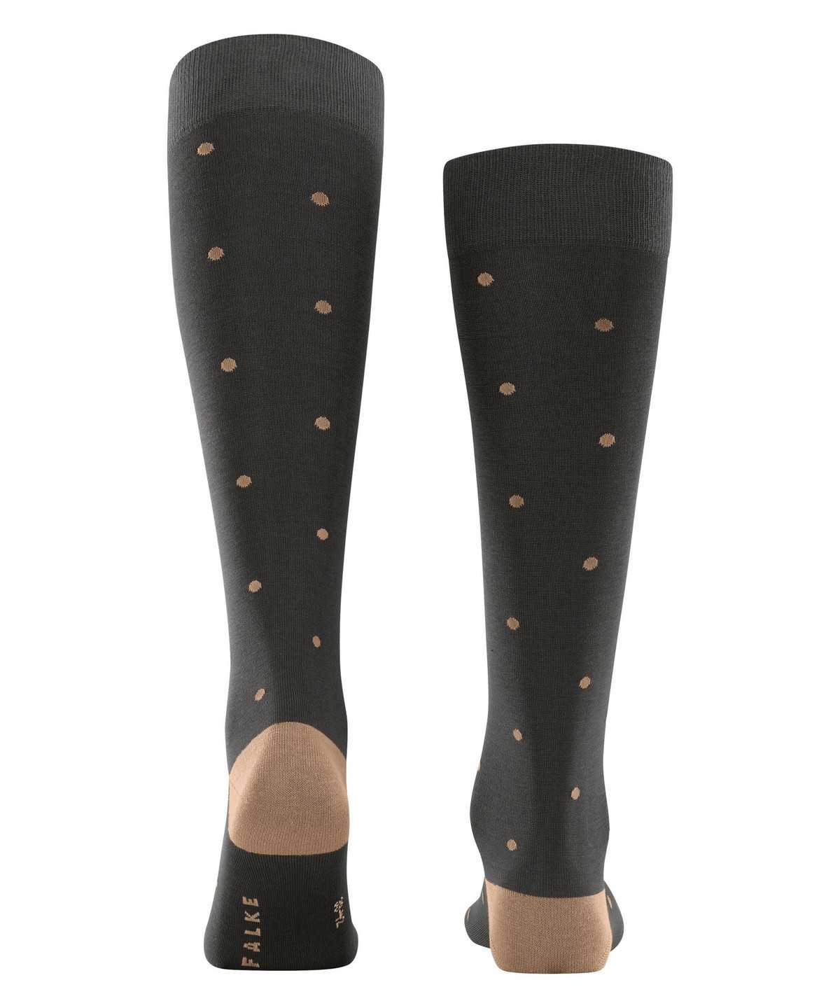 Calzini Uomo Falke Dot Knee-high Socks Marroni | VOYH50286