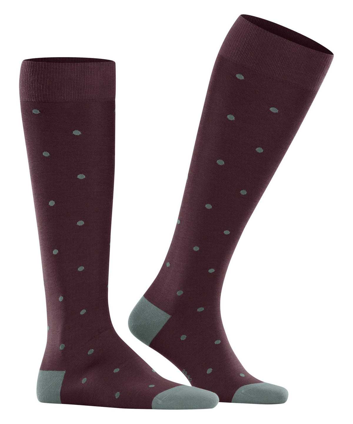 Calzini Uomo Falke Dot Knee-high Socks Rosse | GMBD67431