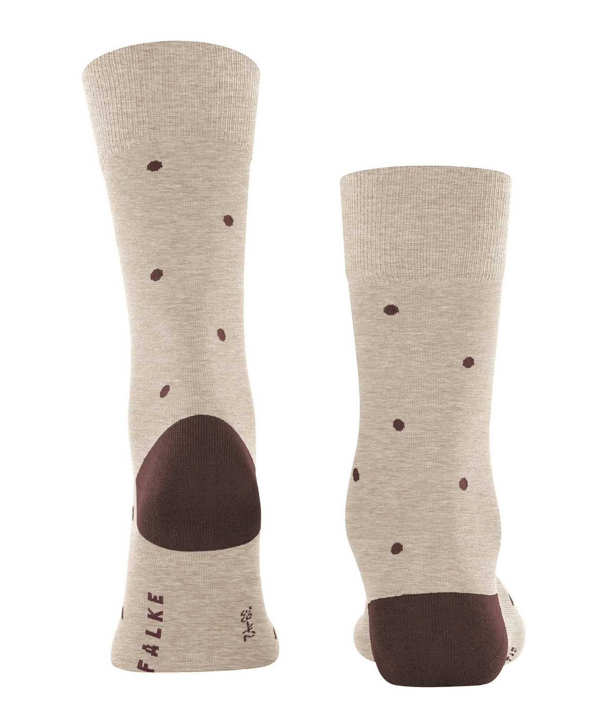 Calzini Uomo Falke Dot Socks Beige | AUZH71952