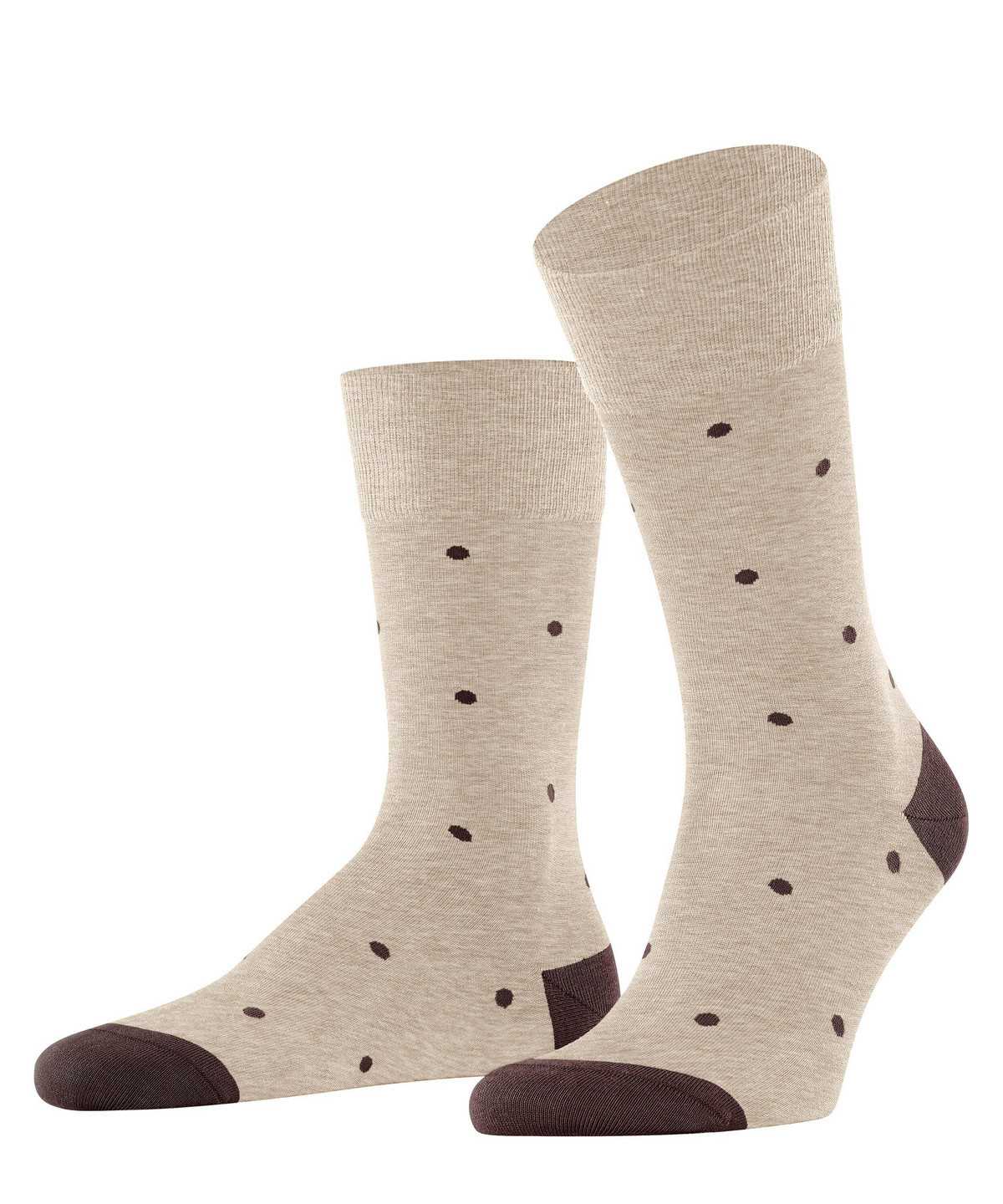 Calzini Uomo Falke Dot Socks Beige | AUZH71952