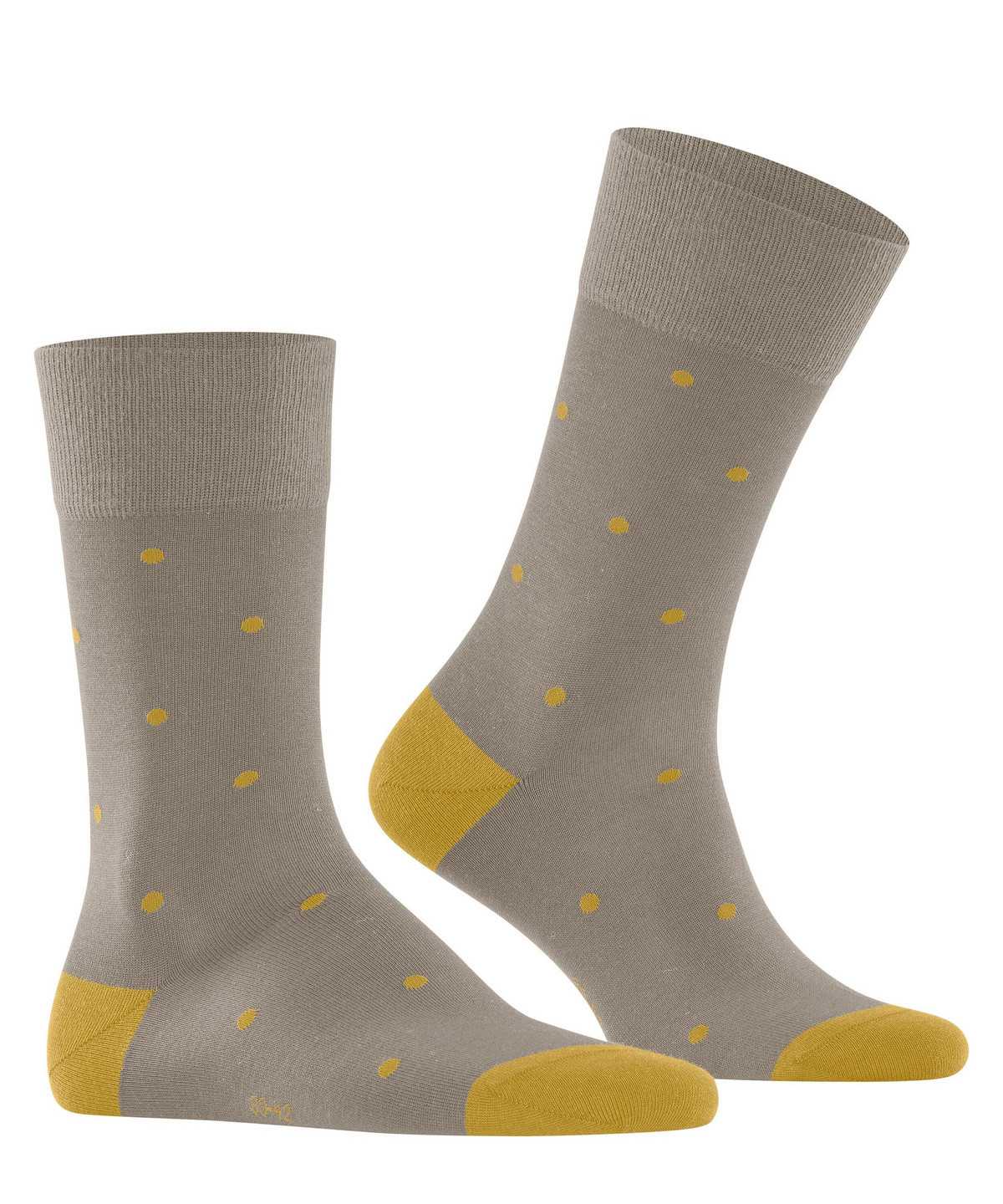 Calzini Uomo Falke Dot Socks Beige | DHCX34680