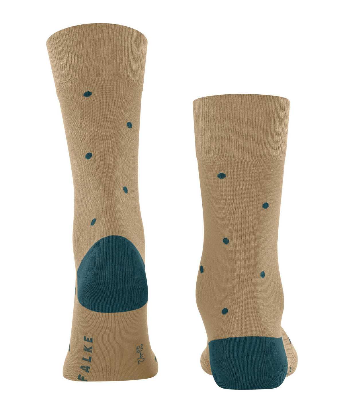 Calzini Uomo Falke Dot Socks Beige | NSWH34572