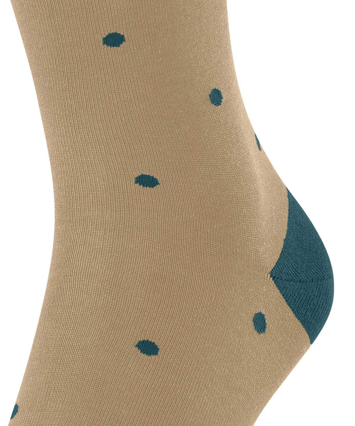 Calzini Uomo Falke Dot Socks Beige | NSWH34572