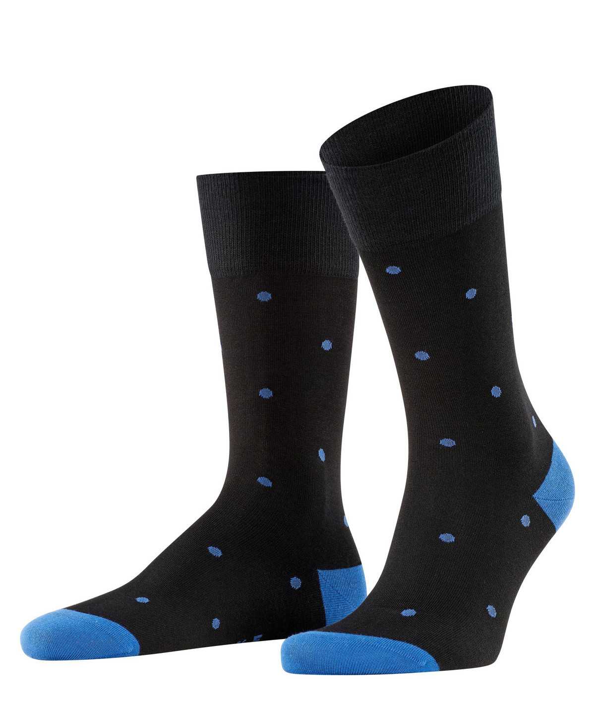 Calzini Uomo Falke Dot Socks Nere | APDH83679