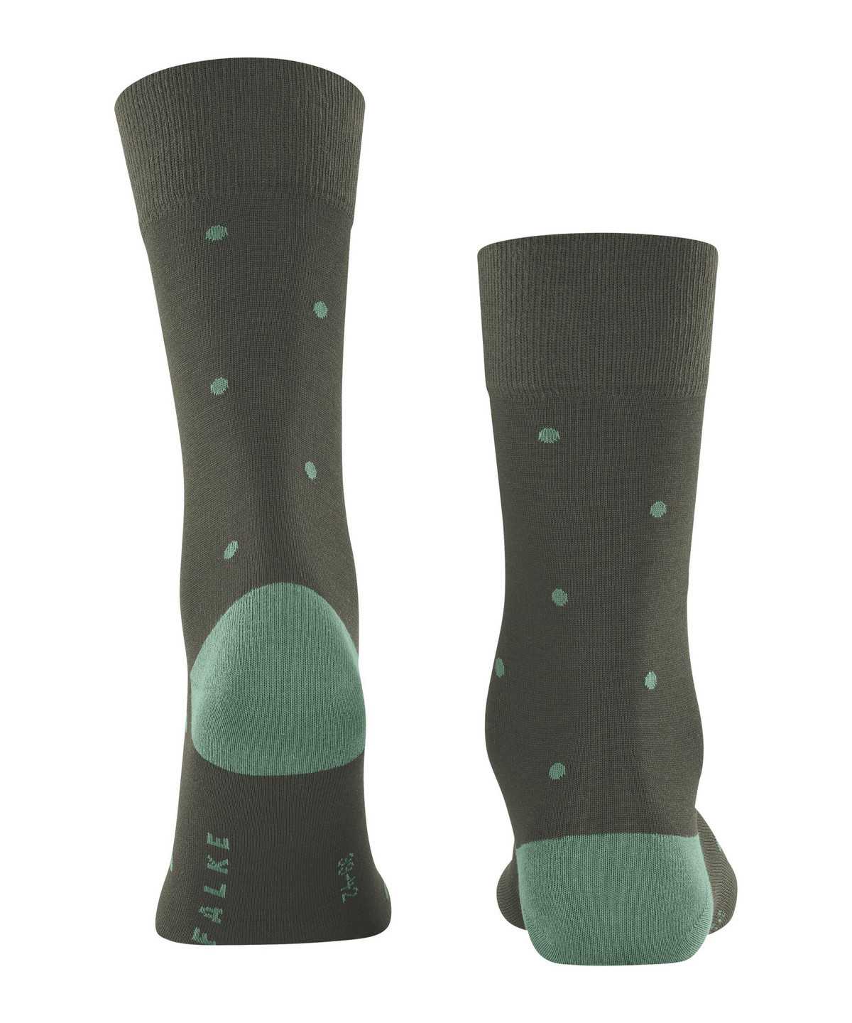 Calzini Uomo Falke Dot Socks Verdi | GESK59746