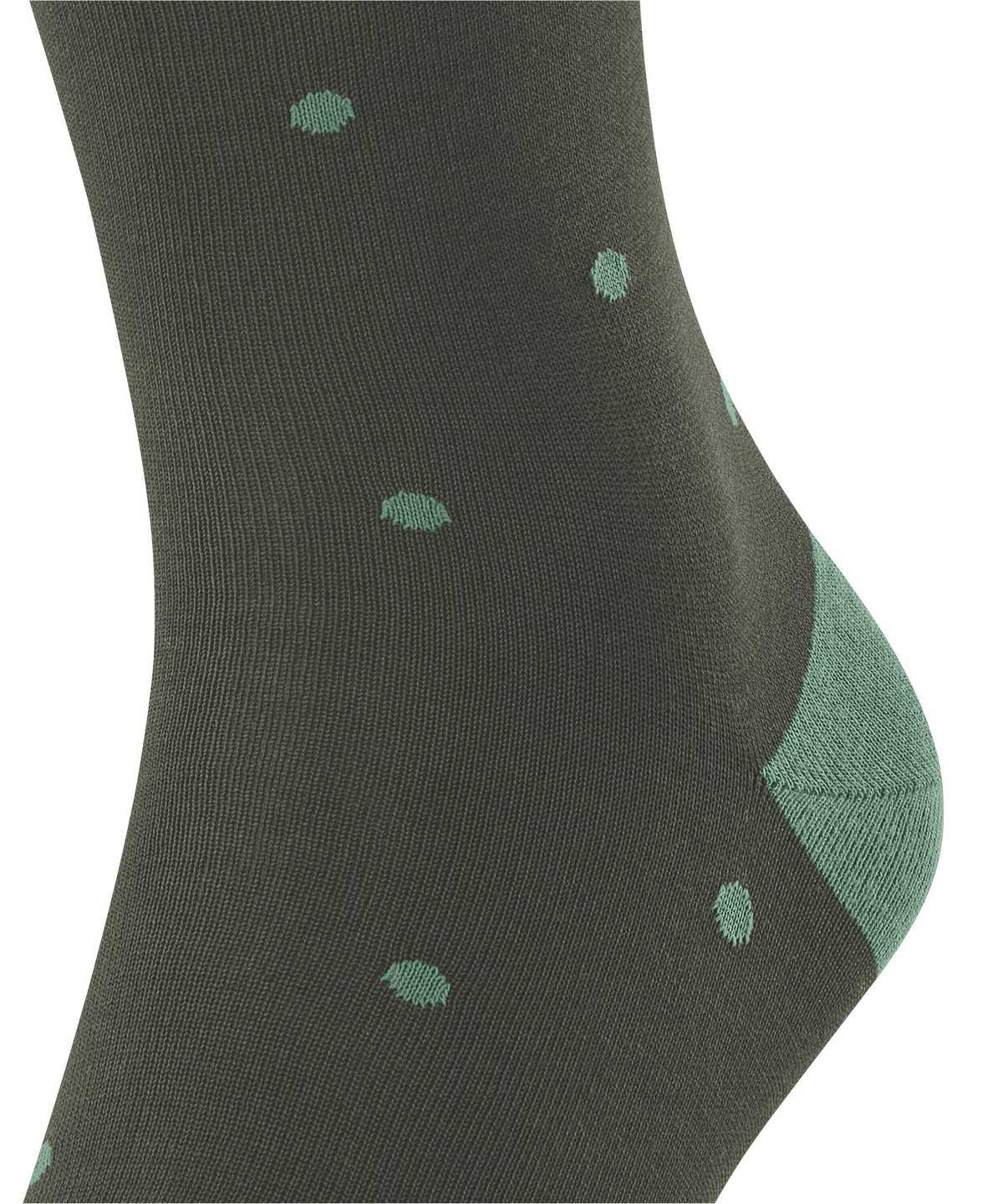 Calzini Uomo Falke Dot Socks Verdi | GESK59746