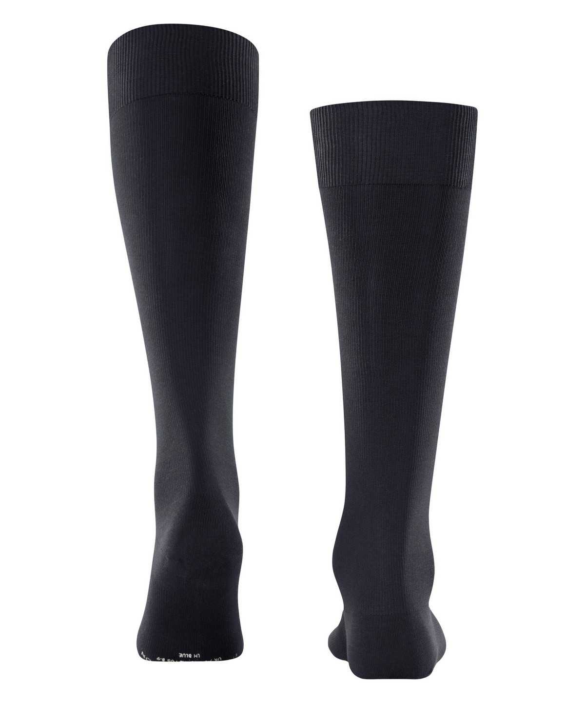 Calzini Uomo Falke Energizing Cotton Knee-high Socks Blu | HGJC97246