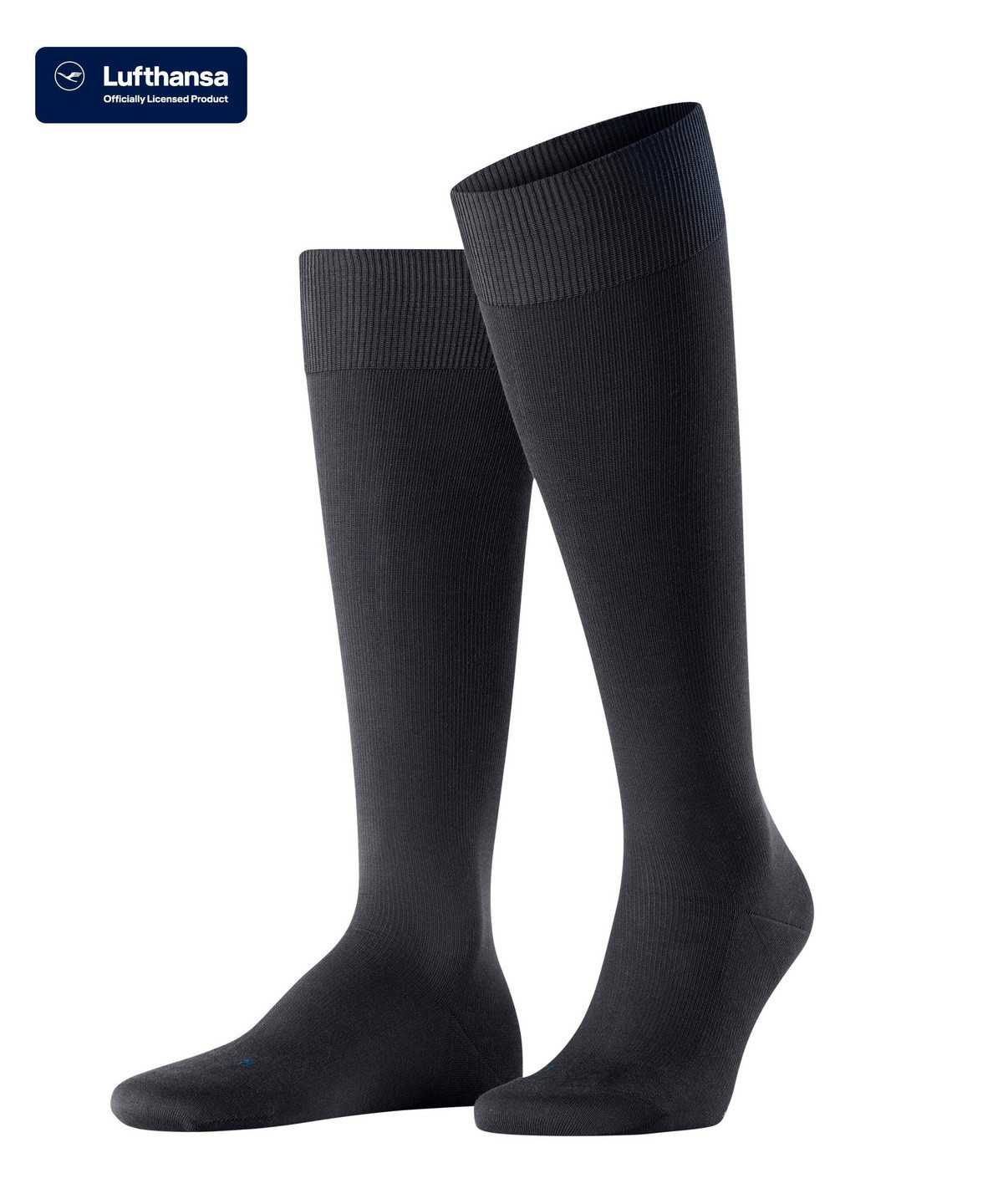 Calzini Uomo Falke Energizing Cotton Knee-high Socks Blu | HGJC97246