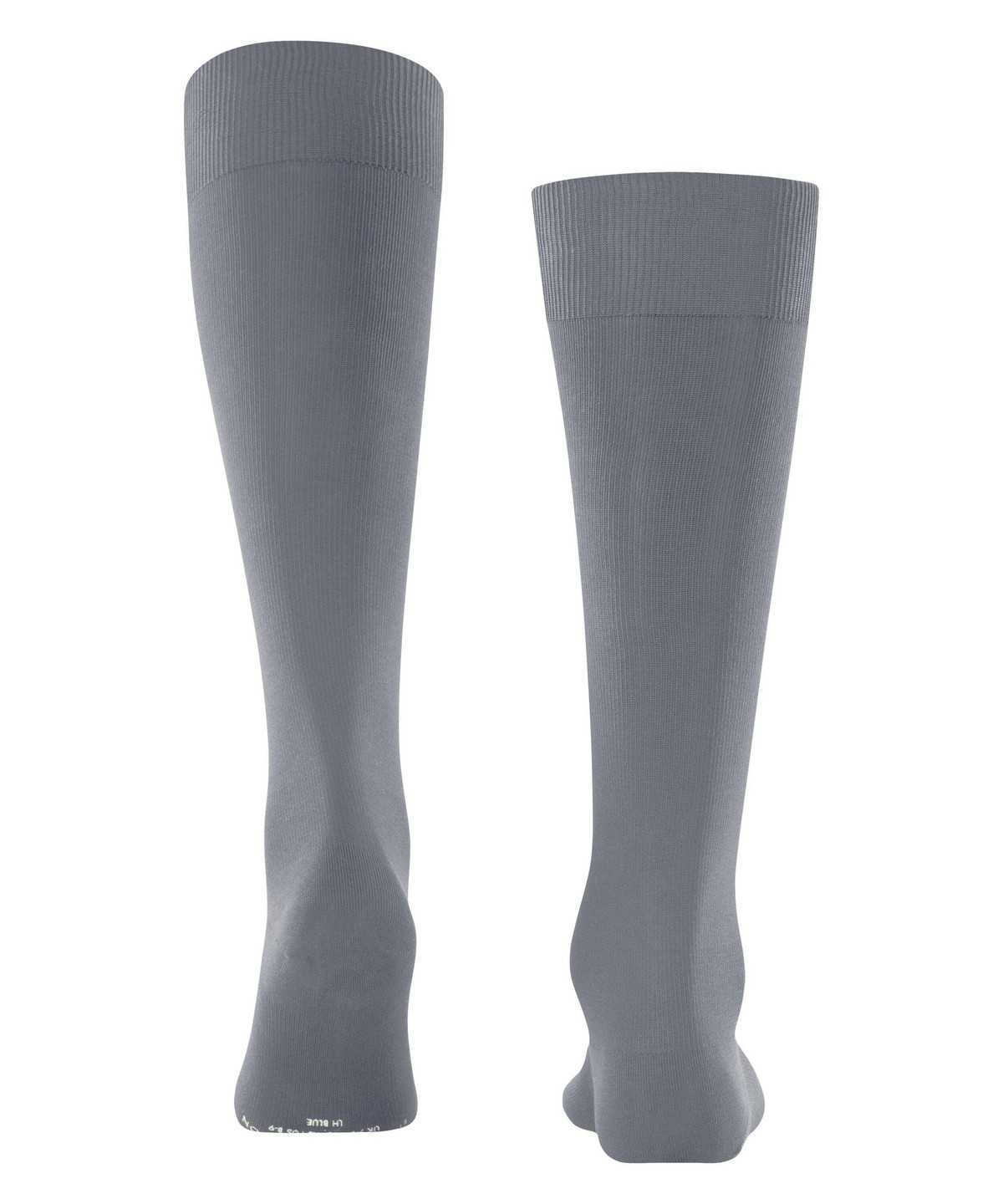 Calzini Uomo Falke Energizing Cotton Knee-high Socks Grigie | PFCD86435