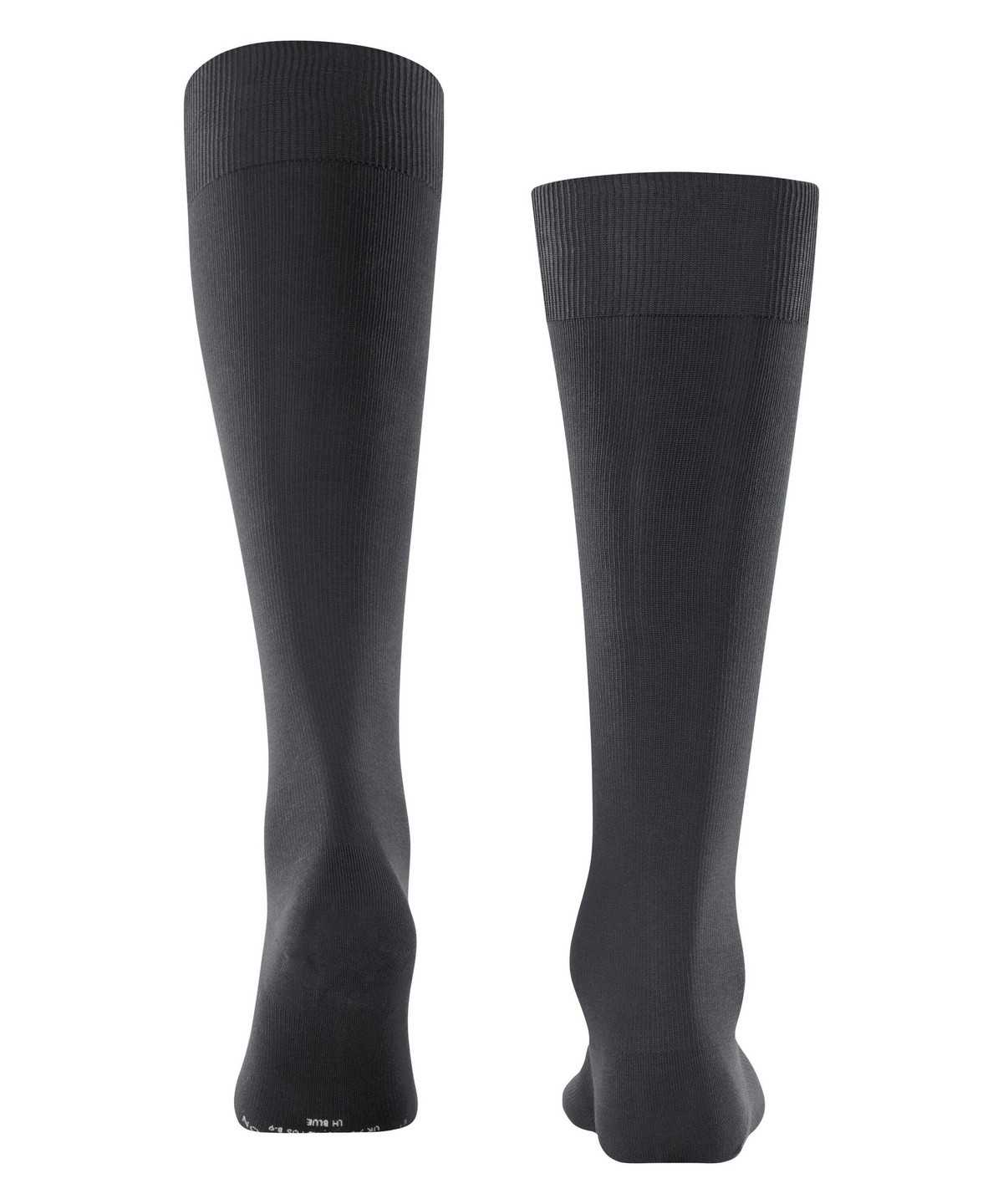 Calzini Uomo Falke Energizing Cotton Knee-high Socks Grigie | TOSI23710