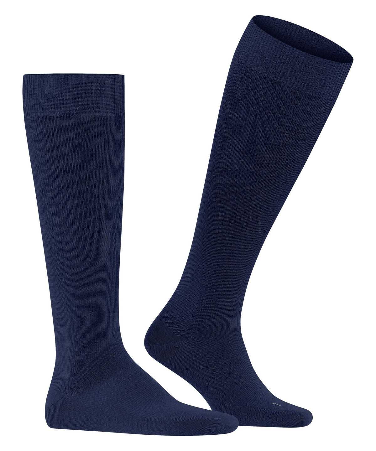 Calzini Uomo Falke Energizing Wool Knee-high Socks Blu | RFYQ32945