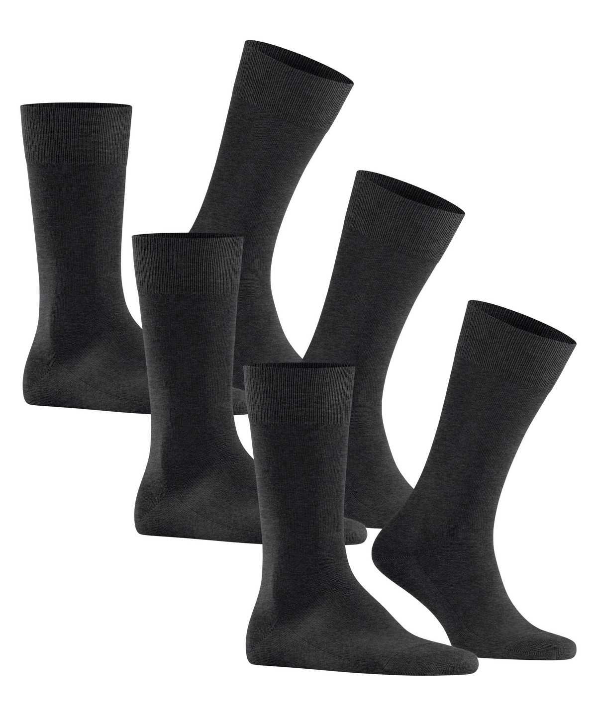 Calzini Uomo Falke Family 3-Pack Socks Grigie | EGFB34069