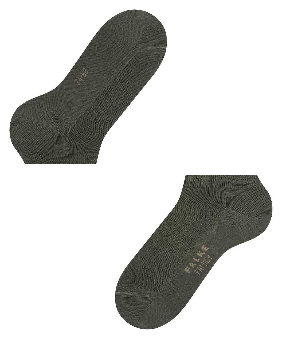 Calzini Uomo Falke Family Sneaker socks Verdi | IKME19402