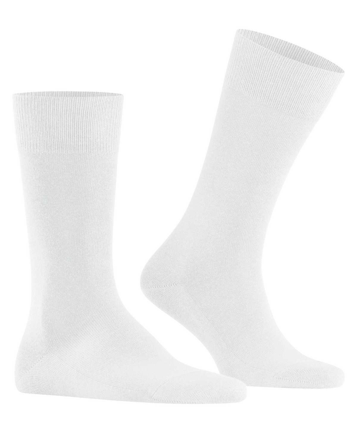 Calzini Uomo Falke Family Socks Bianche | ZEBS80923