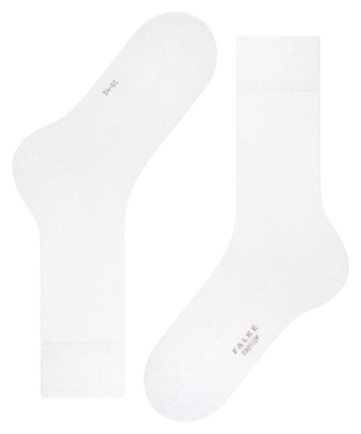 Calzini Uomo Falke Family Socks Bianche | ZEBS80923