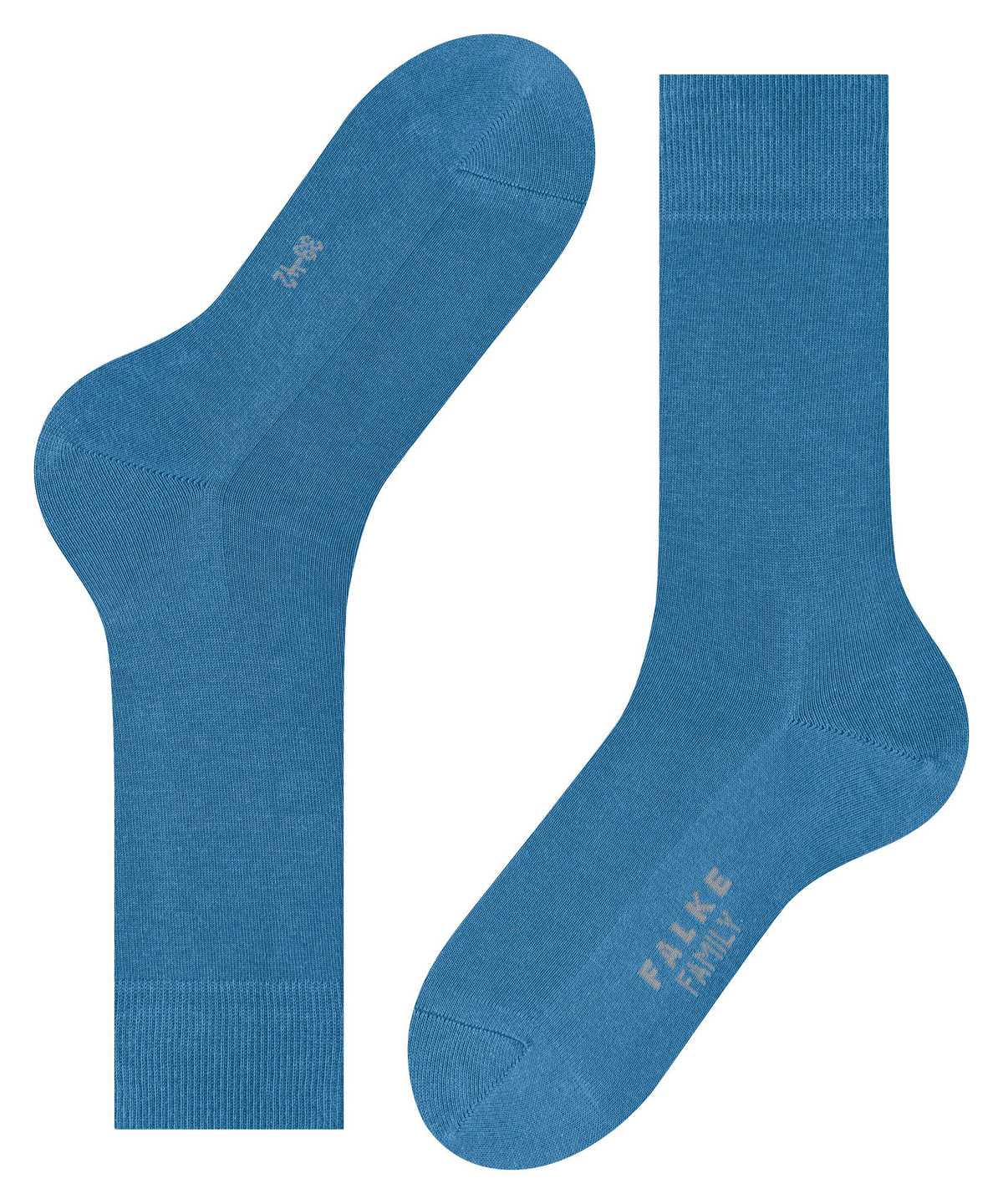 Calzini Uomo Falke Family Socks Blu | TQUG61380