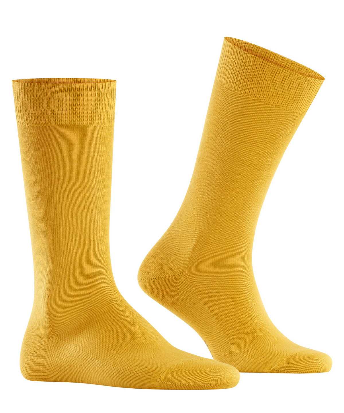 Calzini Uomo Falke Family Socks Gialle | OPHU60584