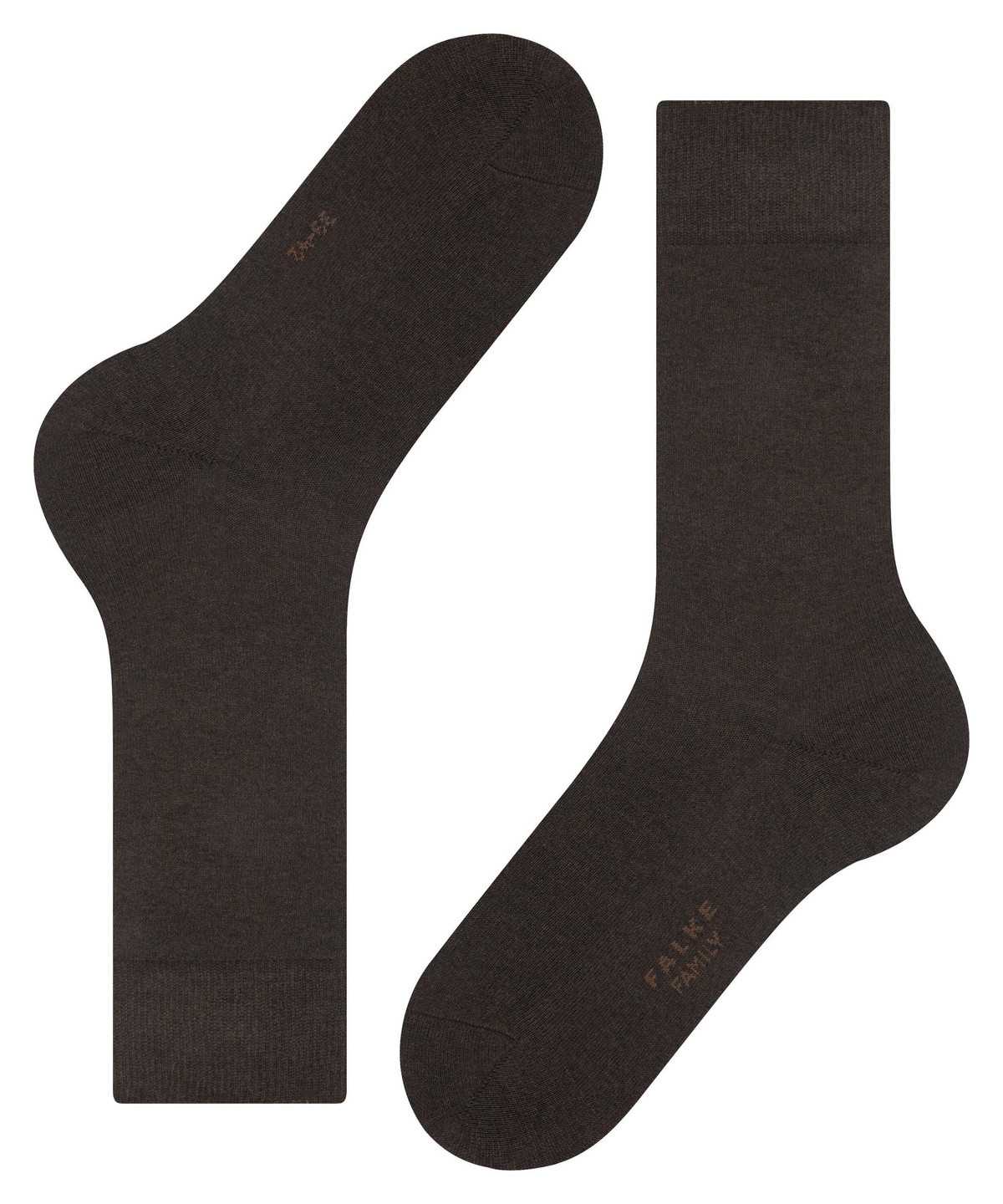 Calzini Uomo Falke Family Socks Marroni | HARQ34610