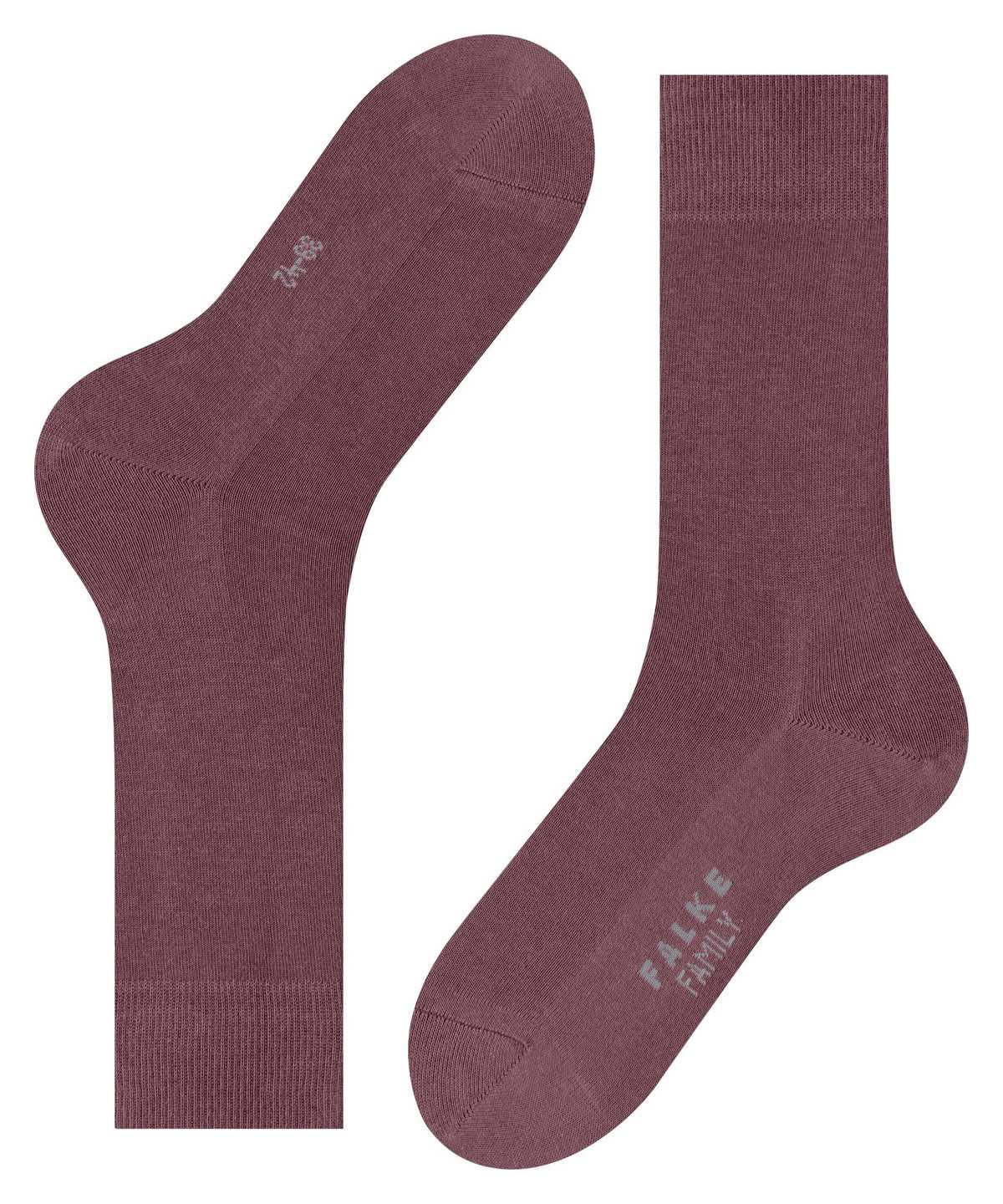 Calzini Uomo Falke Family Socks Rosse | QUGT76835