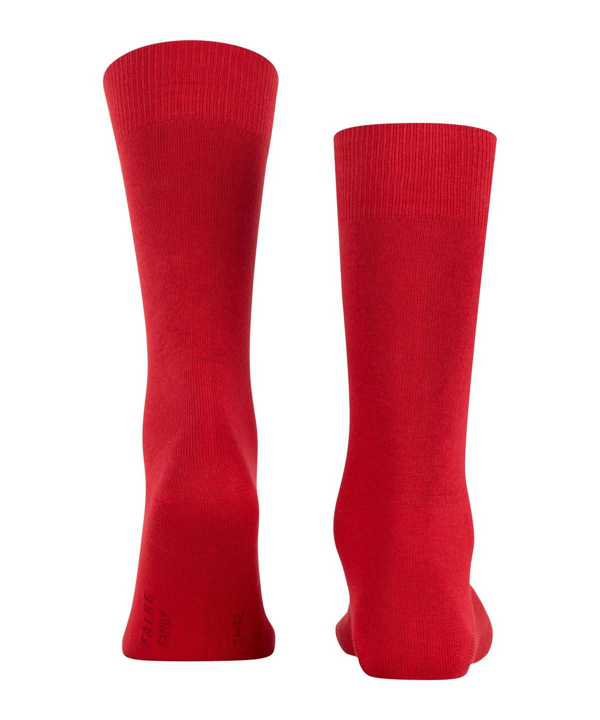 Calzini Uomo Falke Family Socks Rosse | UNPK63109