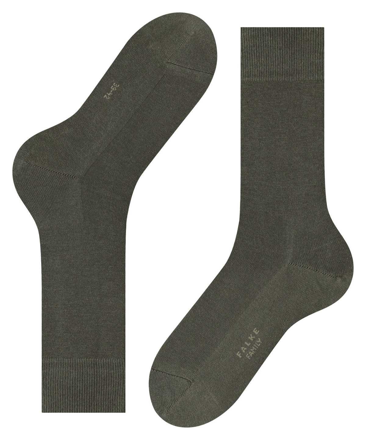 Calzini Uomo Falke Family Socks Verdi | EIDM17460