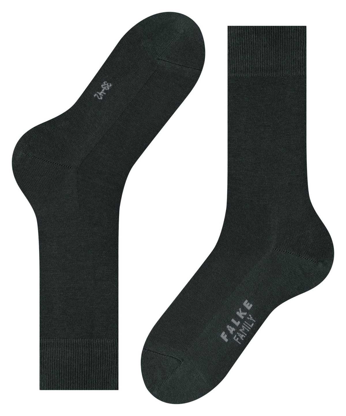 Calzini Uomo Falke Family Socks Verdi | HEIC61824