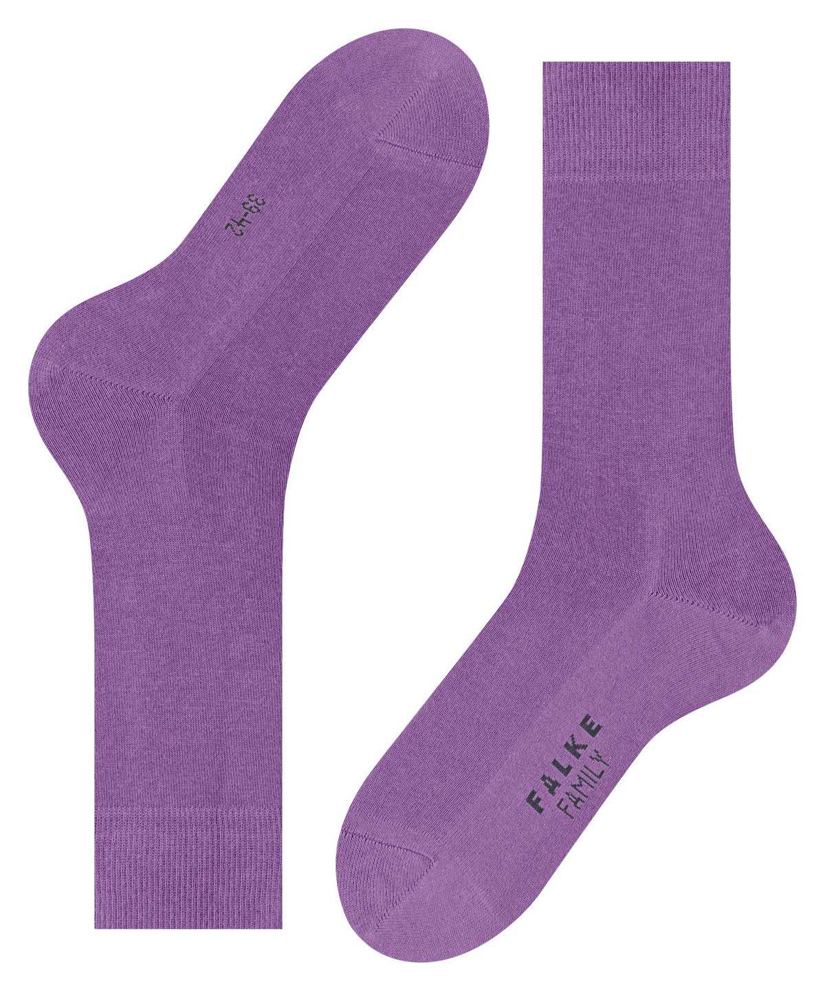 Calzini Uomo Falke Family Socks Viola | STAJ07194