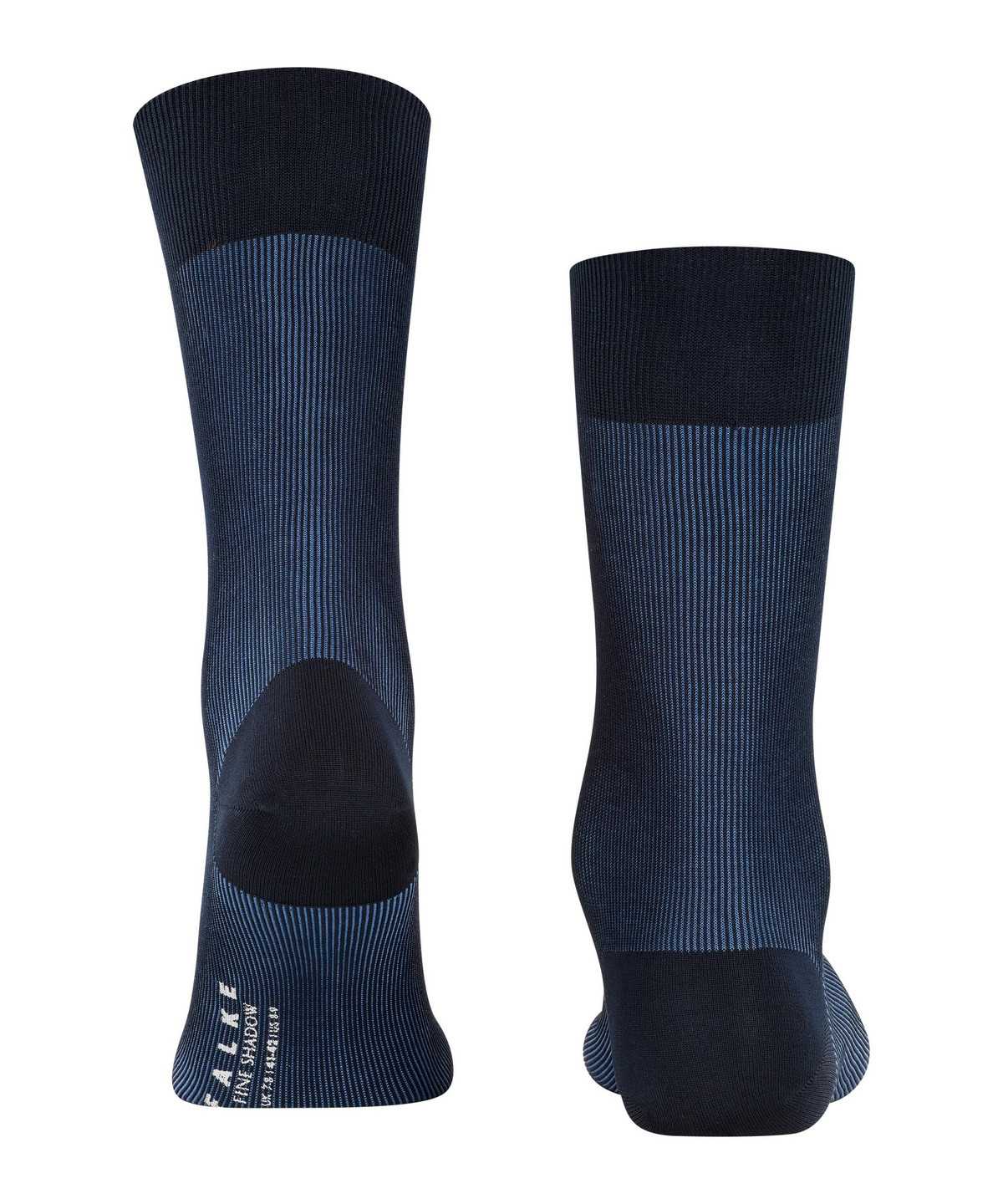 Calzini Uomo Falke Fine Shadow Socks Blu | LWYV48905