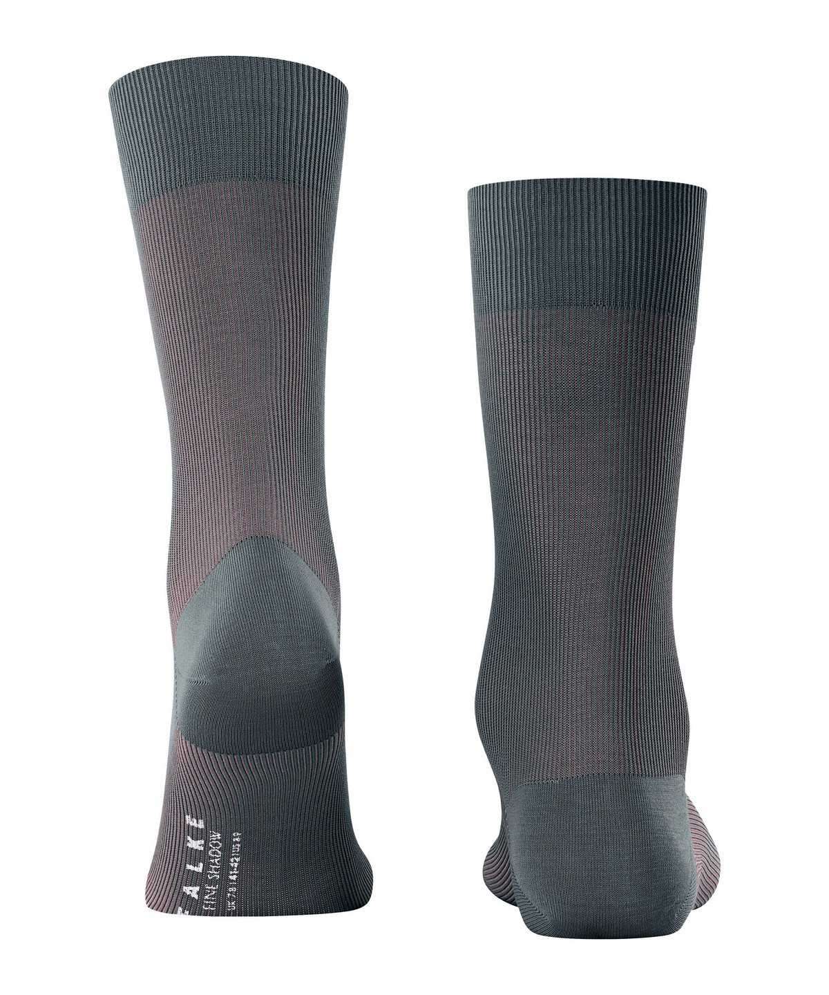 Calzini Uomo Falke Fine Shadow Socks Grigie | FIBG18394