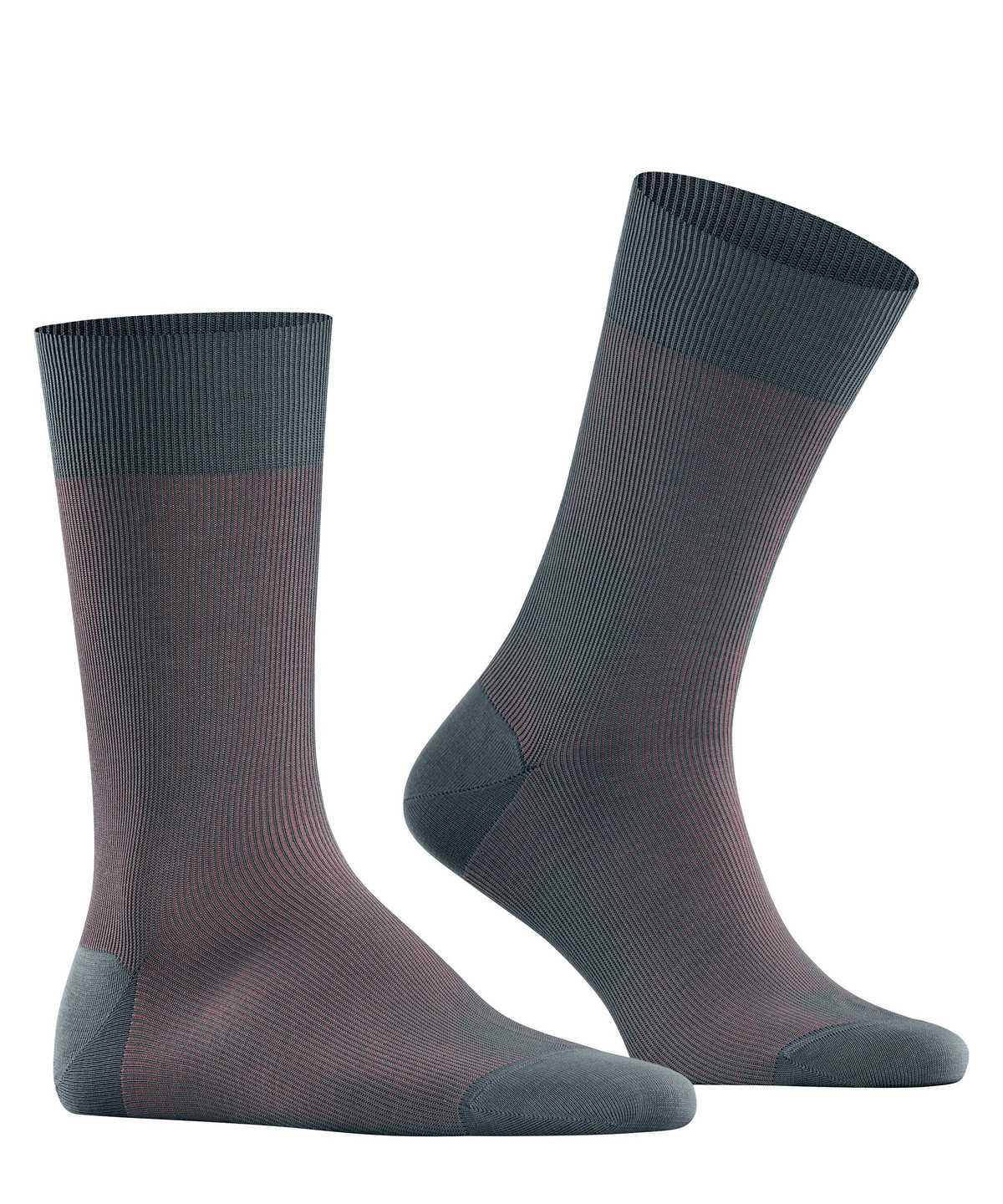 Calzini Uomo Falke Fine Shadow Socks Grigie | FIBG18394