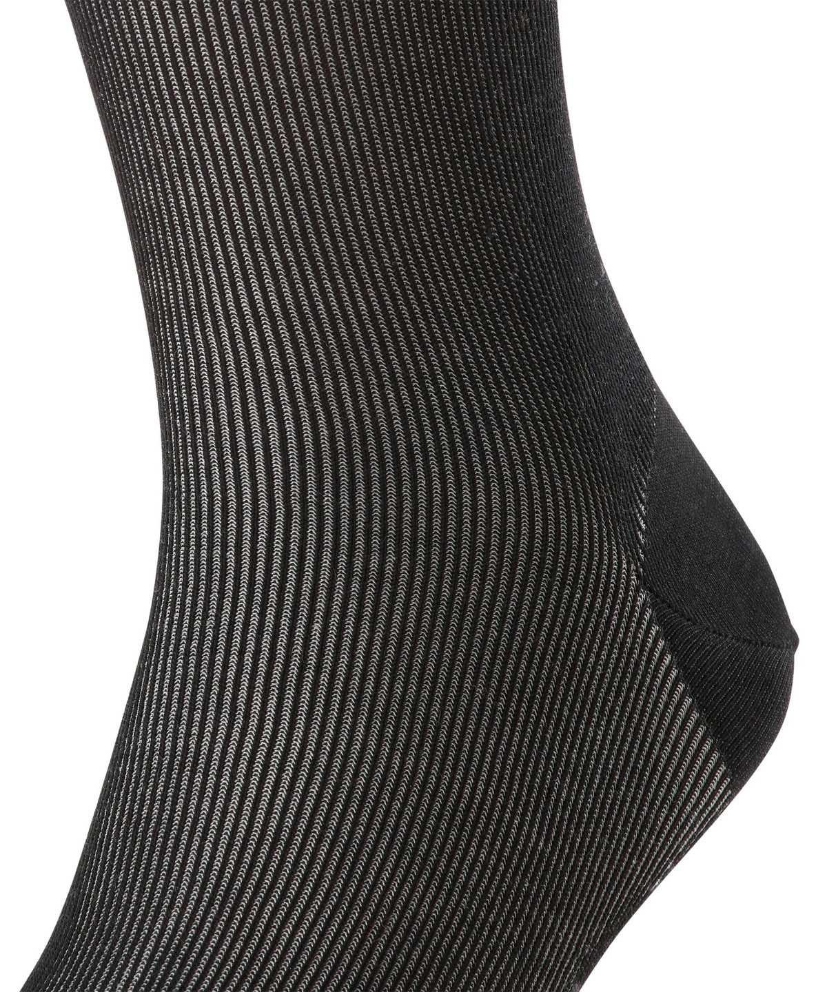 Calzini Uomo Falke Fine Shadow Socks Nere | VIBX89032