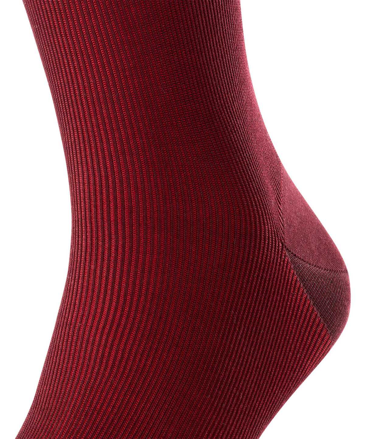 Calzini Uomo Falke Fine Shadow Socks Rosse | MABI36145