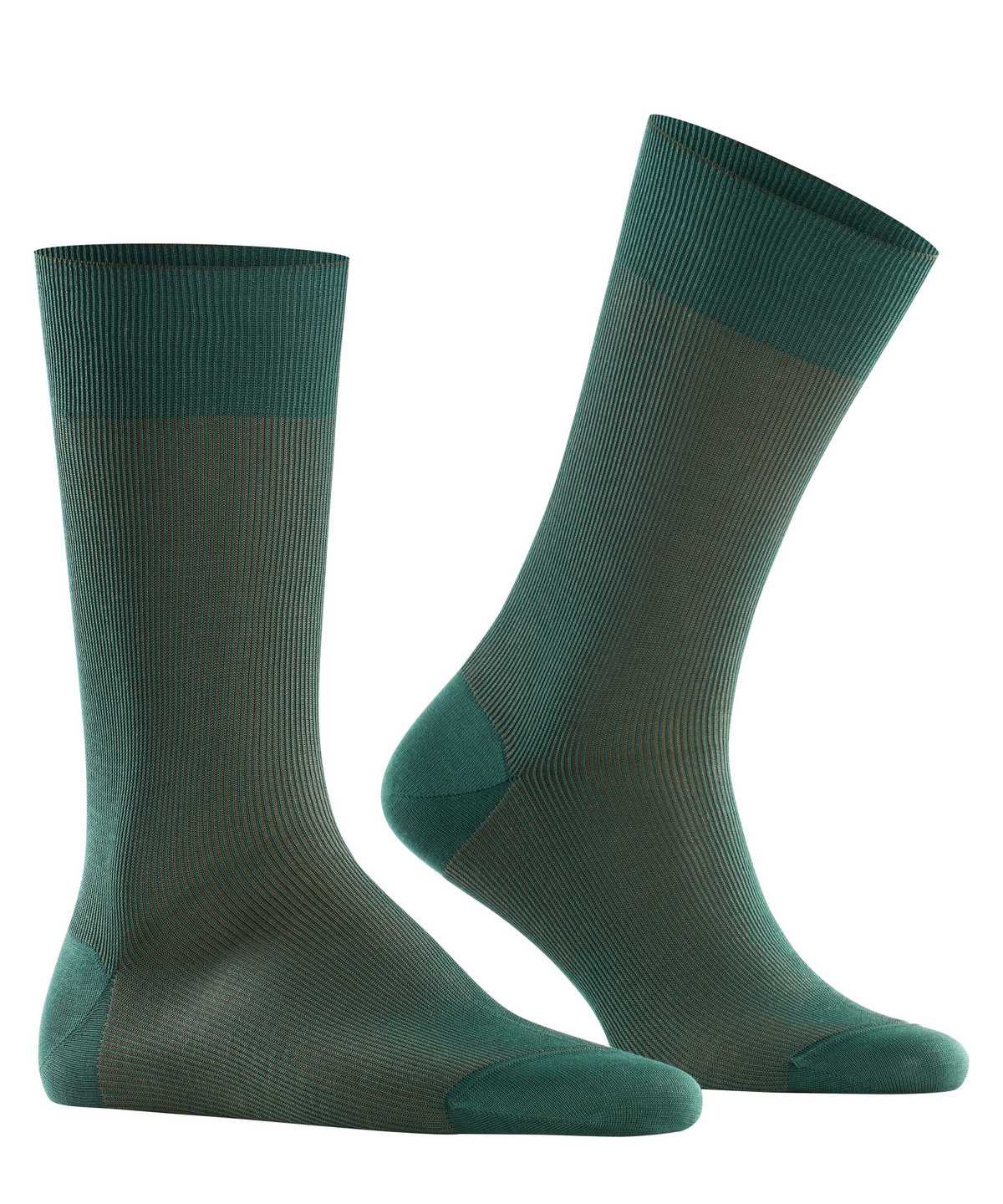 Calzini Uomo Falke Fine Shadow Socks Verdi | CPUE30269