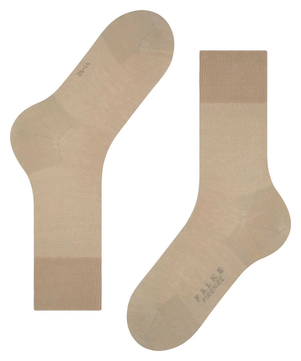 Calzini Uomo Falke Firenze Socks Beige | FYHG34075