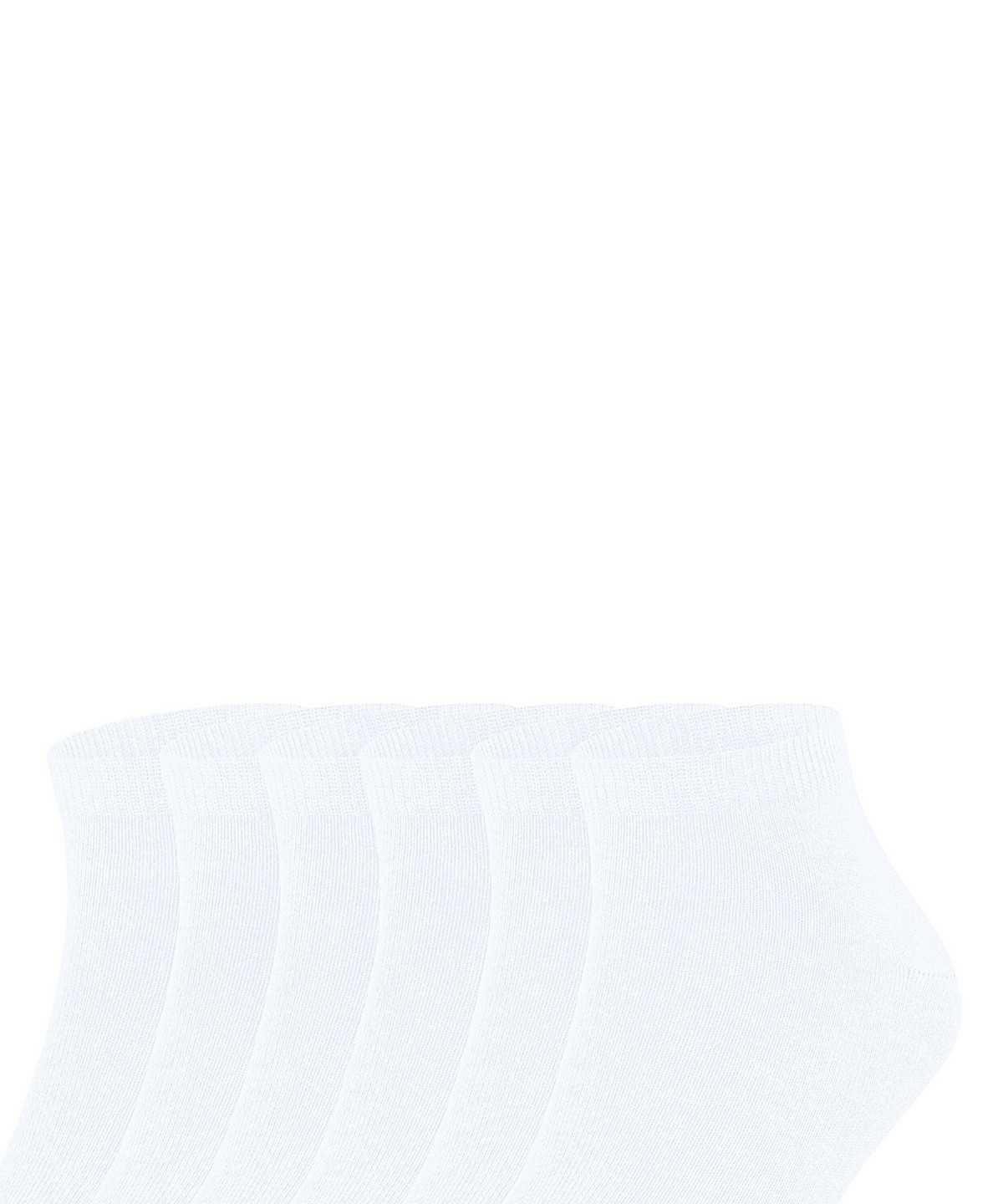 Calzini Uomo Falke Happy 6-Pack Sneaker socks Bianche | MRVT94082