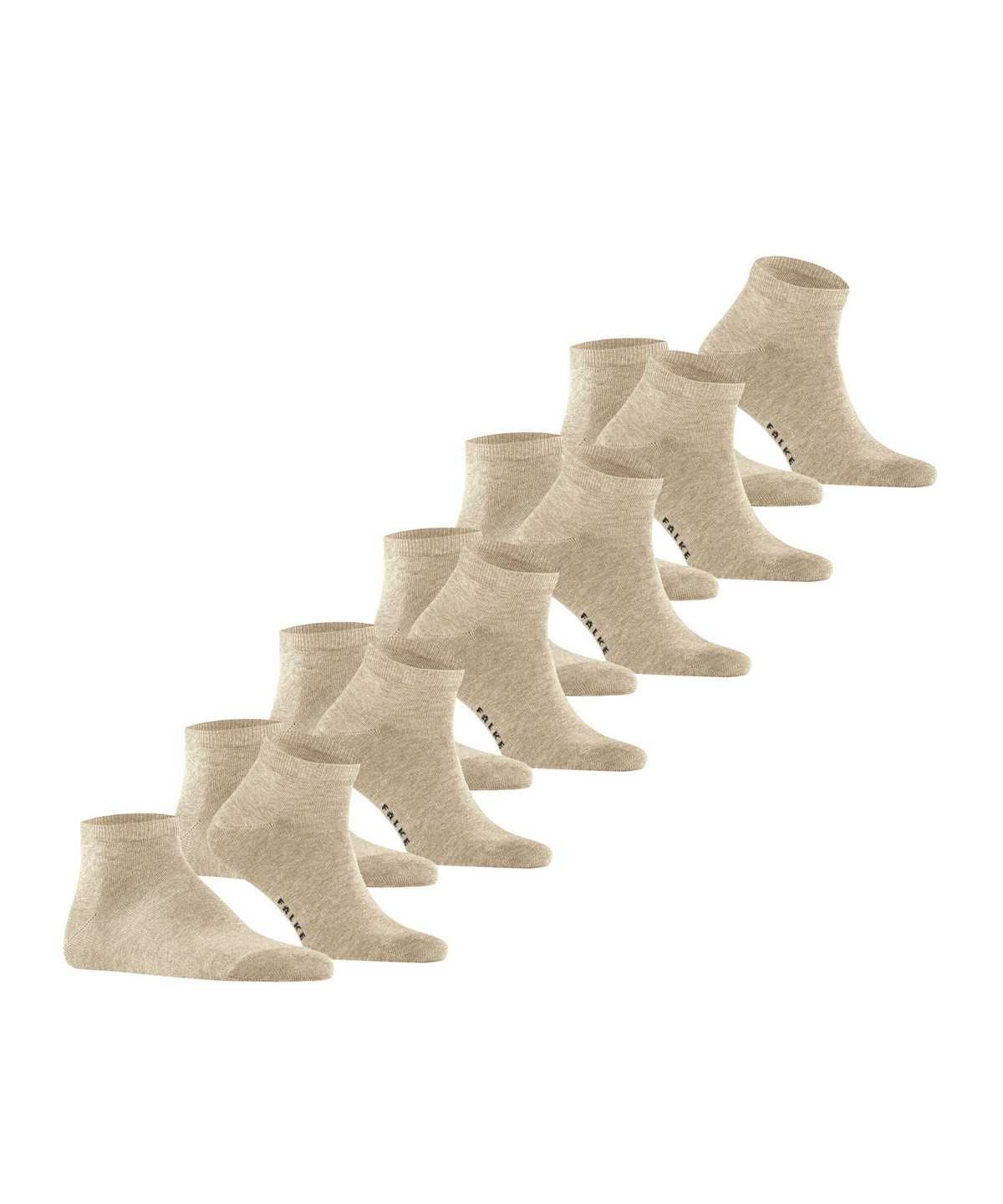 Calzini Uomo Falke Happy 6-Pack Sneaker socks Beige | HZYS63927