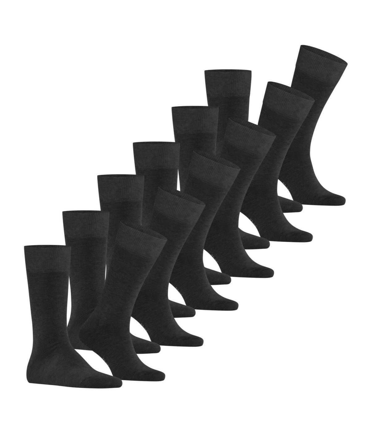 Calzini Uomo Falke Happy 6-Pack Socks Grigie | JSQA05436