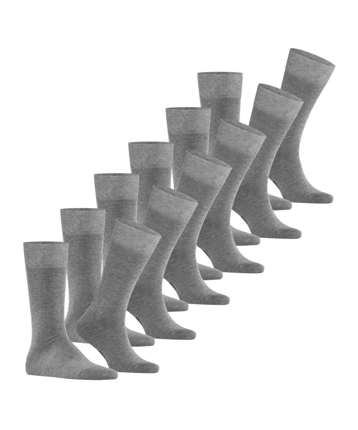 Calzini Uomo Falke Happy 6-Pack Socks Grigie | BZMN70469